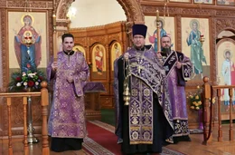 1-Праздничное богослужение накануне Воздвижения Честного и Животворящего Креста Господня