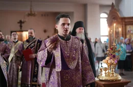4-Праздничное богослужение накануне Воздвижения Честного и Животворящего Креста Господня