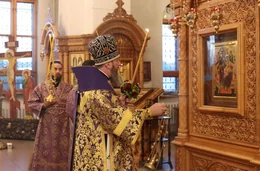 12-Праздничное богослужение накануне Воздвижения Честного и Животворящего Креста Господня