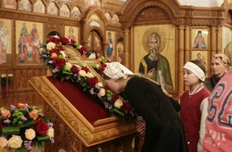 38-Праздничное богослужение накануне Воздвижения Честного и Животворящего Креста Господня