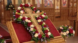 41-Праздничное богослужение накануне Воздвижения Честного и Животворящего Креста Господня