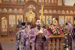 16-Воздвижение Честнаго и Животворящего Креста Господня. Божественная Литургия в главном храме епархии
