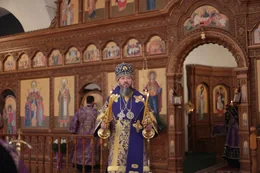 21-Воздвижение Честнаго и Животворящего Креста Господня. Божественная Литургия в главном храме епархии