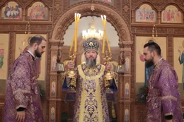 36-Воздвижение Честнаго и Животворящего Креста Господня. Божественная Литургия в главном храме епархии