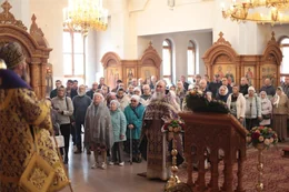 53-Воздвижение Честнаго и Животворящего Креста Господня. Божественная Литургия в главном храме епархии