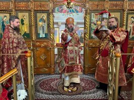 Архипастырский визит в Богородице-Рождественский храм города Усть-Каменогорска