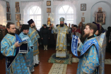 Архипастырский визит в село Таврическое. Божественная Литургия в день престольного праздника