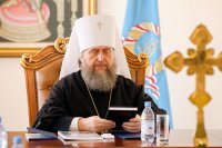4-Заседание Синода Казахстанского Митрополичьего округа с участием Управляющего Усть-Каменогорской епархией