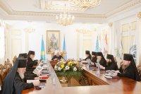 6-Заседание Синода Казахстанского Митрополичьего округа с участием Управляющего Усть-Каменогорской епархией