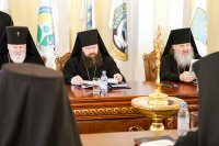 8-Заседание Синода Казахстанского Митрополичьего округа с участием Управляющего Усть-Каменогорской епархией
