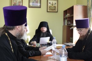 Епископ Амфилохий возглавил заседание Епархиального совета