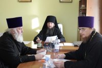 2-Епископ Амфилохий возглавил заседание Епархиального совета