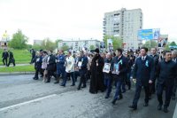 3-Епископ Амфилохий принял участие в мероприятиях, посвященных 71-ой годовщине Великой Победы