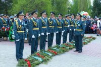 11-Епископ Амфилохий принял участие в мероприятиях, посвященных 71-ой годовщине Великой Победы