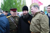 17-Епископ Амфилохий принял участие в мероприятиях, посвященных 71-ой годовщине Великой Победы