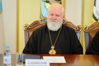 4-Прошла встреча архипастырей Казахстанского Митрополичьего округа с министром по делам религий и гражданского общества Казахстана