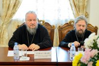 5-Прошла встреча архипастырей Казахстанского Митрополичьего округа с министром по делам религий и гражданского общества Казахстана