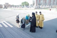 2-В воскресный день епископ Амфилохий совершил Божественную Литургию в главном храме Рудного Алтая