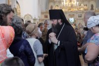 47-В воскресный день епископ Амфилохий совершил Божественную Литургию в главном храме Рудного Алтая