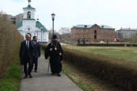 6-Посол Франции в Республике Казахстан посетил Свято-Троицкий мужской монастырь города Усть-Каменогорска