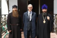 9-Посол Франции в Республике Казахстан посетил Свято-Троицкий мужской монастырь города Усть-Каменогорска