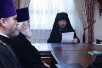 2-Епископ Амфилохий  возглавил заседание Епархиального Совета