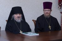 4-Епископ Амфилохий  возглавил заседание Епархиального Совета