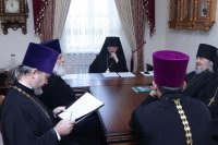 6-Епископ Амфилохий  возглавил заседание Епархиального Совета