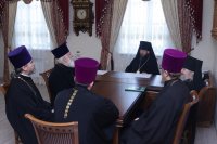 9-Епископ Амфилохий  возглавил заседание Епархиального Совета