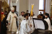 8-В Андреевском кафедральном соборе состоялось прощание с экс-акимом города Усть-Каменогорска В.Н.Сухоруковой