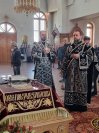 7-В Андреевском кафедральном соборе была совершена утреня с чином погребения Плащаницы Господа Иисуса Христа