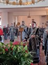 8-В Андреевском кафедральном соборе была совершена утреня с чином погребения Плащаницы Господа Иисуса Христа