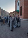 16-В Андреевском кафедральном соборе была совершена утреня с чином погребения Плащаницы Господа Иисуса Христа