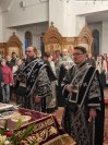 22-В Андреевском кафедральном соборе была совершена утреня с чином погребения Плащаницы Господа Иисуса Христа