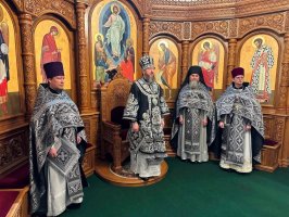 Преблагословенная Великая Суббота в главном храме Восточного Казахстана
