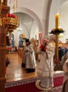 13-Пасха Божия спасительная. Божественная Литургия в Андреевском кафедральном соборе  города Усть-Каменогорска