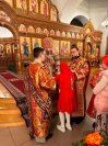 54-Пасха Божия спасительная. Божественная Литургия в Андреевском кафедральном соборе  города Усть-Каменогорска