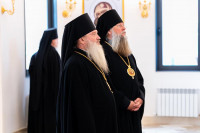 3-Архиепископ Усть-Каменогорский и Семипалатинский Амфилохий принял участие в Патриаршем освящении храма преподобного Сергия Радонежского в Астане.