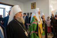 23-Архиепископ Усть-Каменогорский и Семипалатинский Амфилохий принял участие в Патриаршем освящении храма преподобного Сергия Радонежского в Астане.