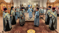 7-Праздничное вечернее богослужение в главном храме Восточного Казахстана накануне Рождества Пресвятой Богородицы
