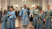 12-Праздничное вечернее богослужение в главном храме Восточного Казахстана накануне Рождества Пресвятой Богородицы