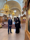 1-Делегация парламентариев Республики Казахстан и Российской Федерации посетила Андреевский кафедральный собор города Усть-Каменогорска