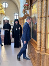 3-Делегация парламентариев Республики Казахстан и Российской Федерации посетила Андреевский кафедральный собор города Усть-Каменогорска