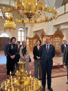 7-Делегация парламентариев Республики Казахстан и Российской Федерации посетила Андреевский кафедральный собор города Усть-Каменогорска