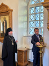 12-Делегация парламентариев Республики Казахстан и Российской Федерации посетила Андреевский кафедральный собор города Усть-Каменогорска