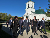 13-Делегация парламентариев Республики Казахстан и Российской Федерации посетила Андреевский кафедральный собор города Усть-Каменогорска
