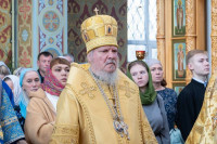 13-В воскресный день, отмеченный празднованием в честь Иверской иконы Божией Матери, архиепископ Усть-Каменогорский и Семипалатинский Амфилохий сослужил митрополиту Александру за Литургией в Иверско-Серафимовском монастыре Алматы