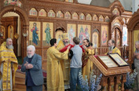 54- Божественная Литургия в Андреевском кафедральном соборе в Неделю 14-ю по Пятидесятнице
