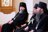 2-Управляющий Усть-Каменогорской и Семипалатинской епархии принял участие во встрече с певчими византийского хора святой Горы Афон
