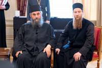9-Управляющий Усть-Каменогорской и Семипалатинской епархии принял участие во встрече с певчими византийского хора святой Горы Афон